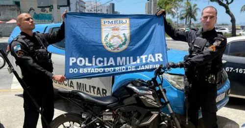 Motocicleta com sinais de adulteração é apreendida pela PM no Lagomar, em Macaé