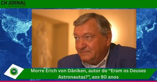 Morre Erich von Däniken, autor de “Eram os Deuses Astronautas?”, aos 90 anos
