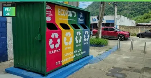 Macaé conclui instalação de cinco Ecopontos e amplia coleta seletiva até a serra
