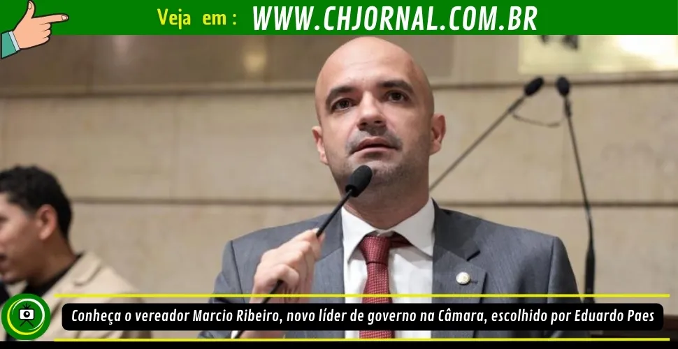 Conheça o vereador Marcio Ribeiro, novo líder de governo na Câmara, escolhido por Eduardo Paes