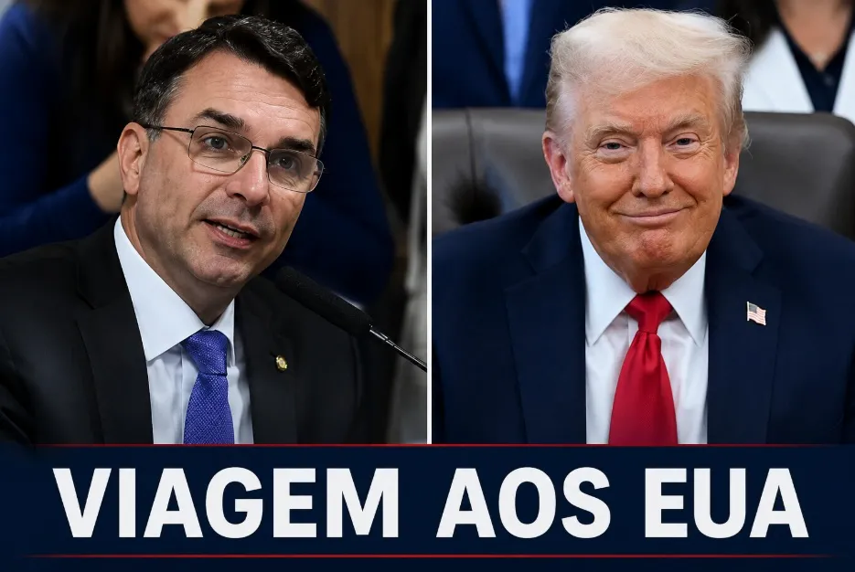 Viagem de Flávio Bolsonaro aos EUA