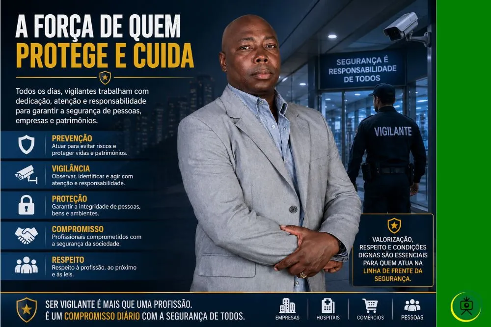 Das ruas da segurança privada ao debate legislativo: atuação de Cremildo Vigilante ganha destaque após projeto chegar à ALERJ