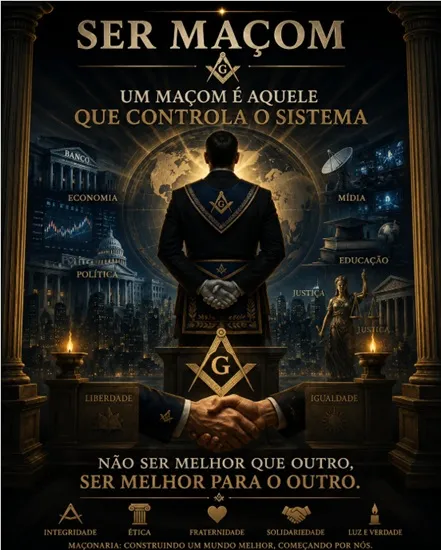 Um maçom é aquele que controla o sistema