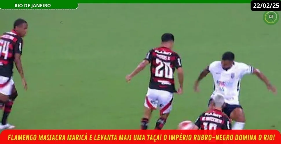 FLAMENGO MASSACRA MARICÁ E LEVANTA MAIS UMA TAÇA! O IMPÉRIO RUBRO-NEGRO DOMINA O RIO!