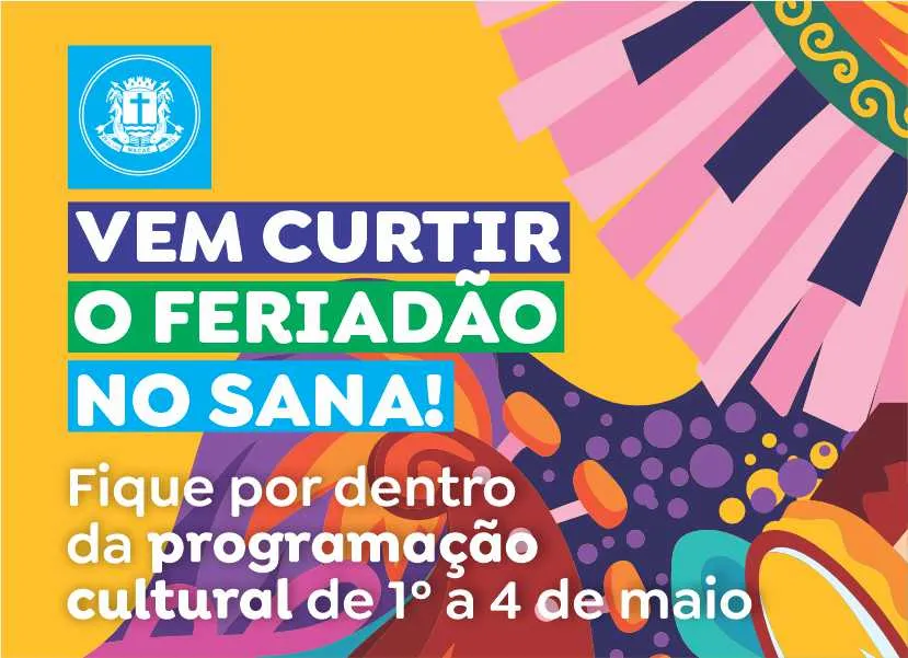 Programação Cultural do CriaSana promove diversidade e movimento cultural entre 1° a 4 de maio