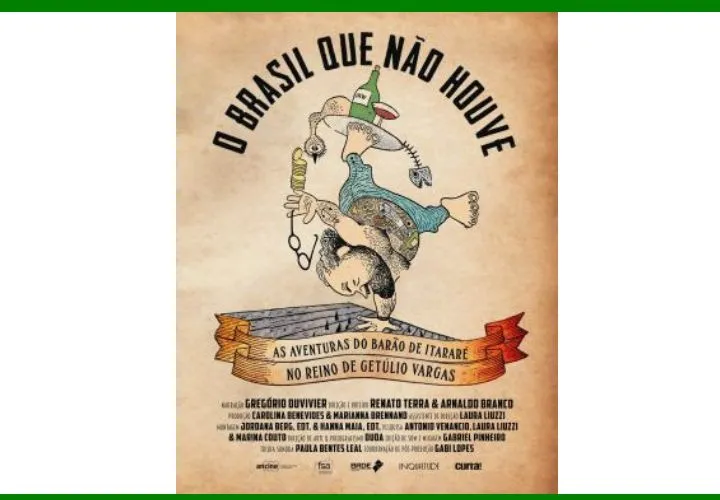 Divulgado trailer do documentário-comédia 'O Brasil Que Não Houve'
