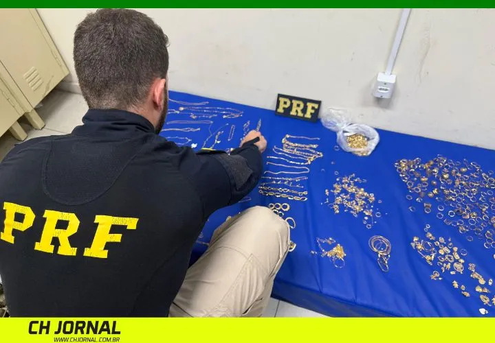 Integração entre PRF, Polícia Civil e Polícia Militar resulta na recuperação de joias avaliadas em R$ 1 milhão e prisão de suspeitos no RJ
