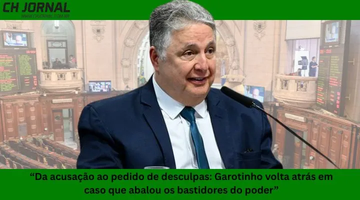 “Após acusação explosiva, Garotinho admite erro e volta atrás sobre esquema no MP”