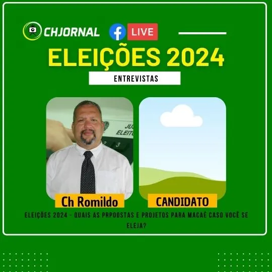 CH Jornal promoverá entrevistas com candidatos à cargos eletivos 
